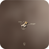 RÓ - 14K SOLID GOLD - SINGLE